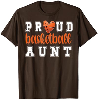 דודת הכדורסל הגאה | דודה של חולצת טריקו של דודה של שחקן כדורסל
